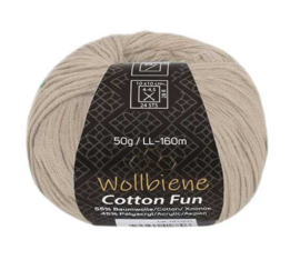 Wollbiene Cotton Fun Beige 02