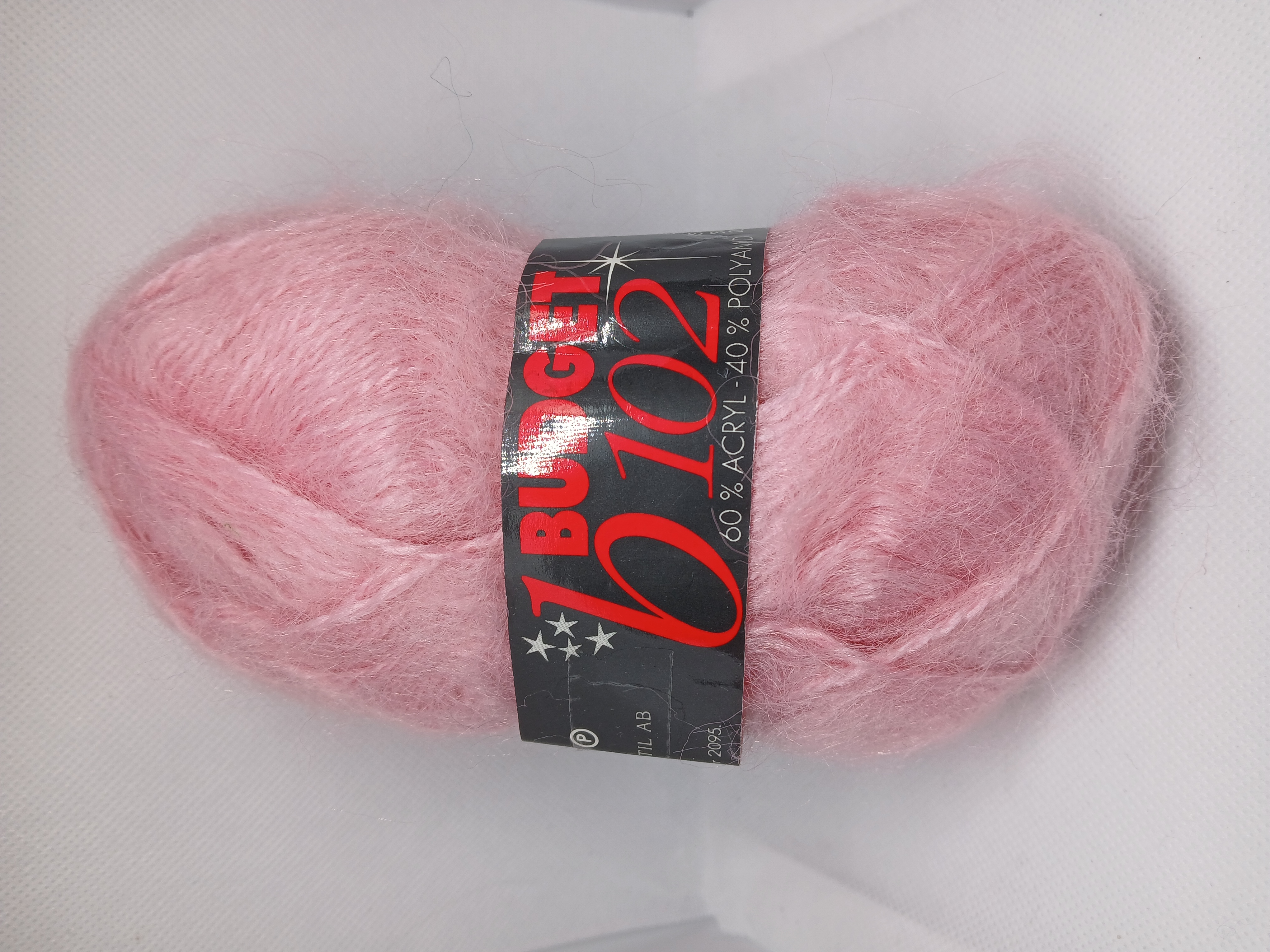 Budget Mohairlook Roze