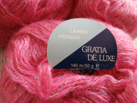 3 bollen gratia de luxe roze met lurex