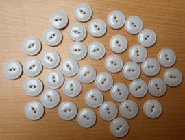 20 Witte Knopen 20 mm