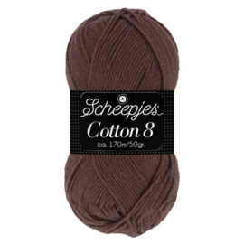 Scheepjes Cotton 8 Bruin 657