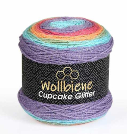 Wollbiene Cupcake Glitter 2030