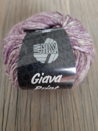 Lana Grossa Giava Print Paars/Beige