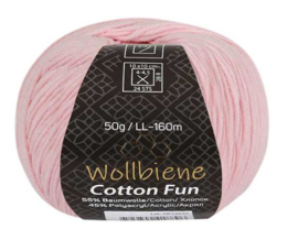 Wollbiene Cotton Fun Babyroze 04