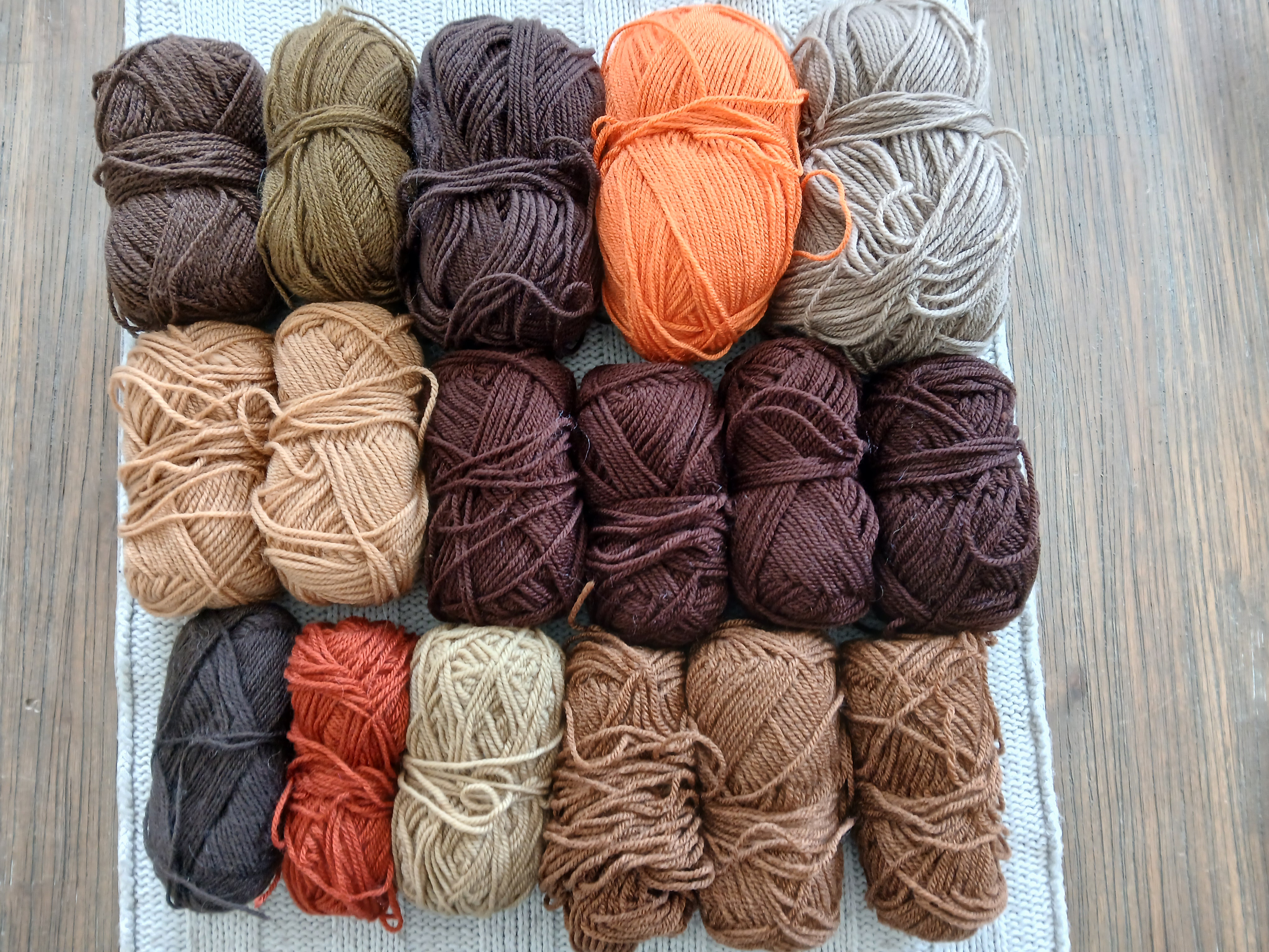 Pakket restanten bruin 815 gram
