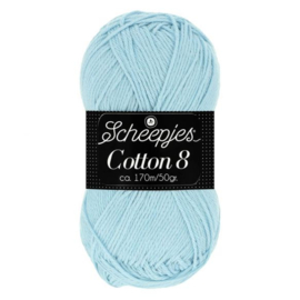 Scheepjes Cotton 8 Blauw 652