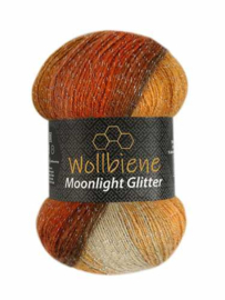 Moonlight Glitter Batik Terracotta  Bruin/Beige