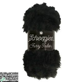 Scheepjes Furry Tales The Beast Zwart 980