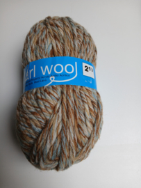 Zeeman Marlwool Blauw/Bruin/Wit