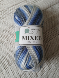 Action Mixed Blauw/Grijs/Wit