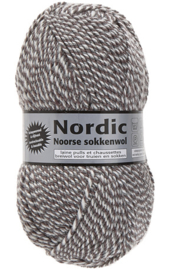 Lammy Yarns Nordic Noorse Sokkenwol Bruin/Beige 05