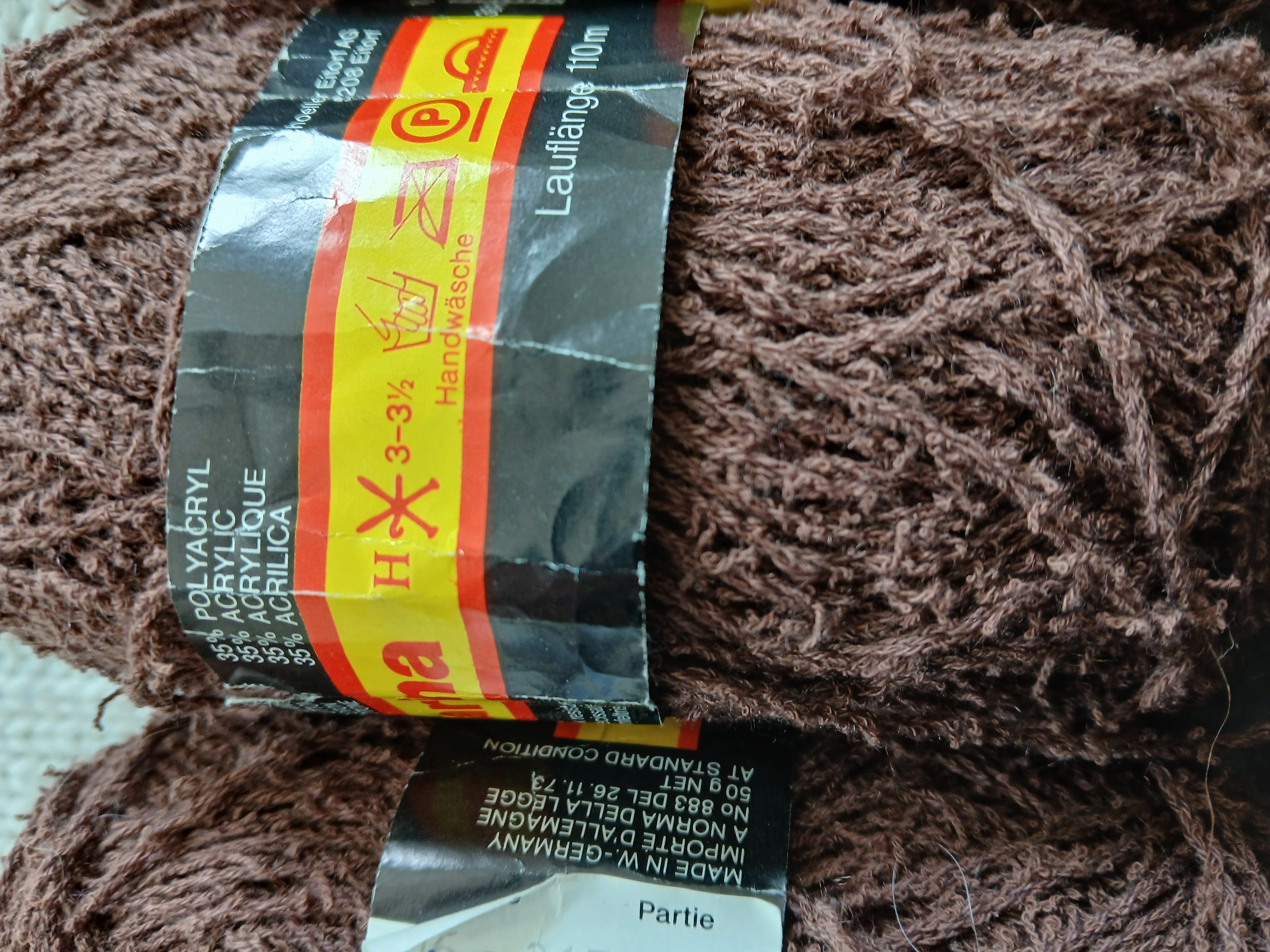 9 bollen Esslinger wolle carina bruin