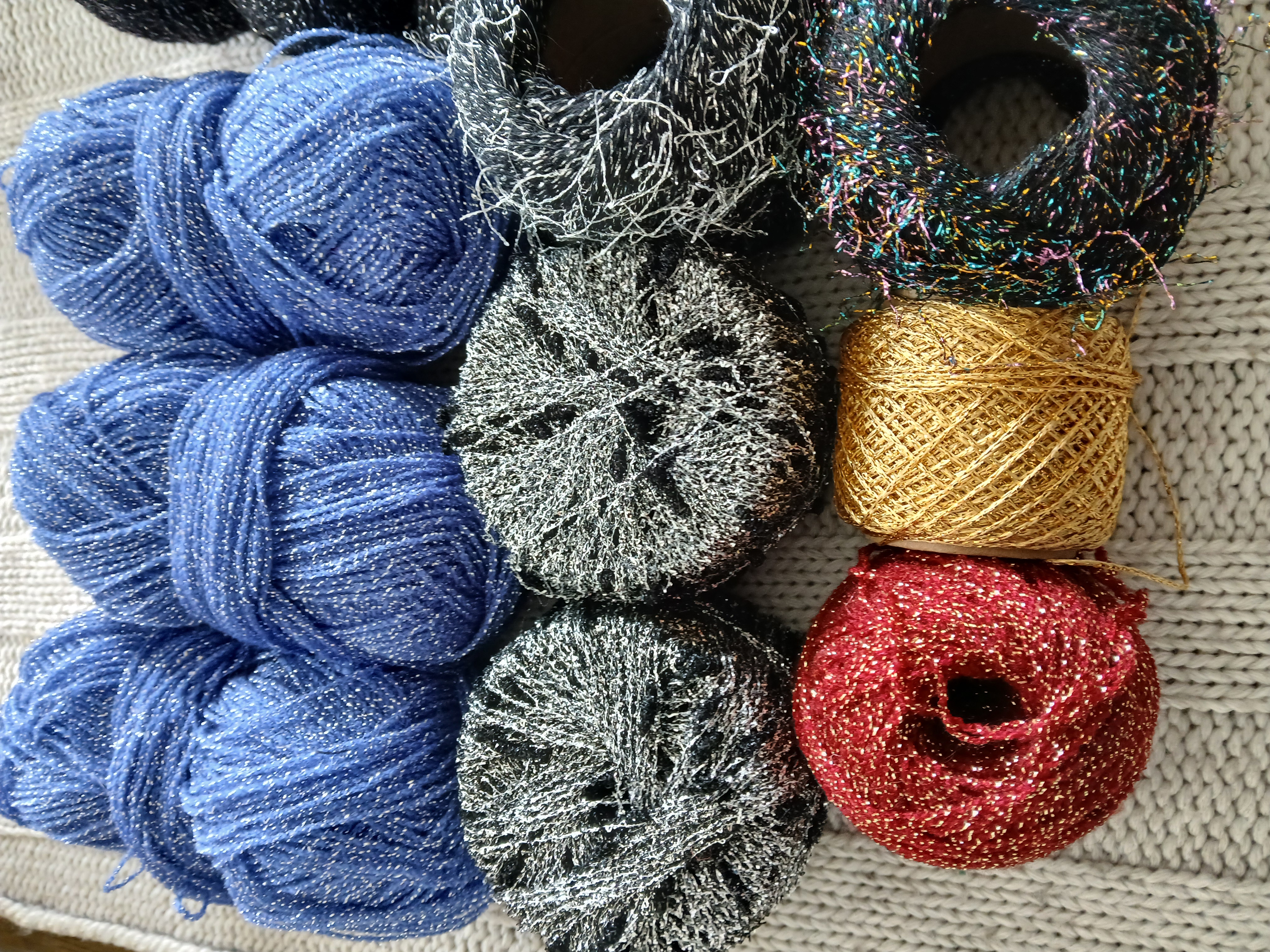 Pakket restanten glitter 610 gram