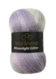 Moonlight Glitter Batik Lila/Grijs/Wit