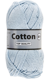 Lammy Yarns Cotton 8/4 IJsblauw