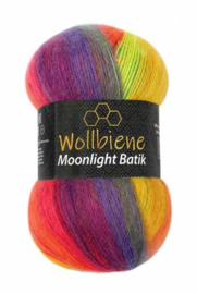 Wollbiene Moolight Batik Rainbow