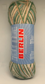 Berlin Sokkenwol Beige/Groen/Camel 78