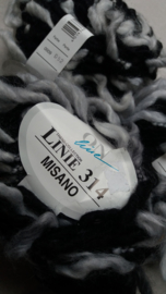 Linie Misano Zwart/Grijs