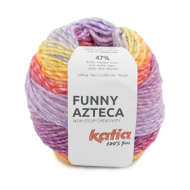 Katia Funny Azteca Oranje-Lila 201