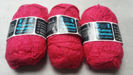 Hema Katoen Fantasie Fuchsia 8008