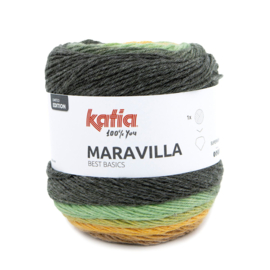 Katia Marvilla Blauw-Camel-Groen 504
