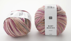 Pakket Rico Baby Merino Print 005 / 5 bollen