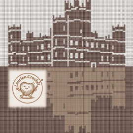 Downton Abbey deken Patroon