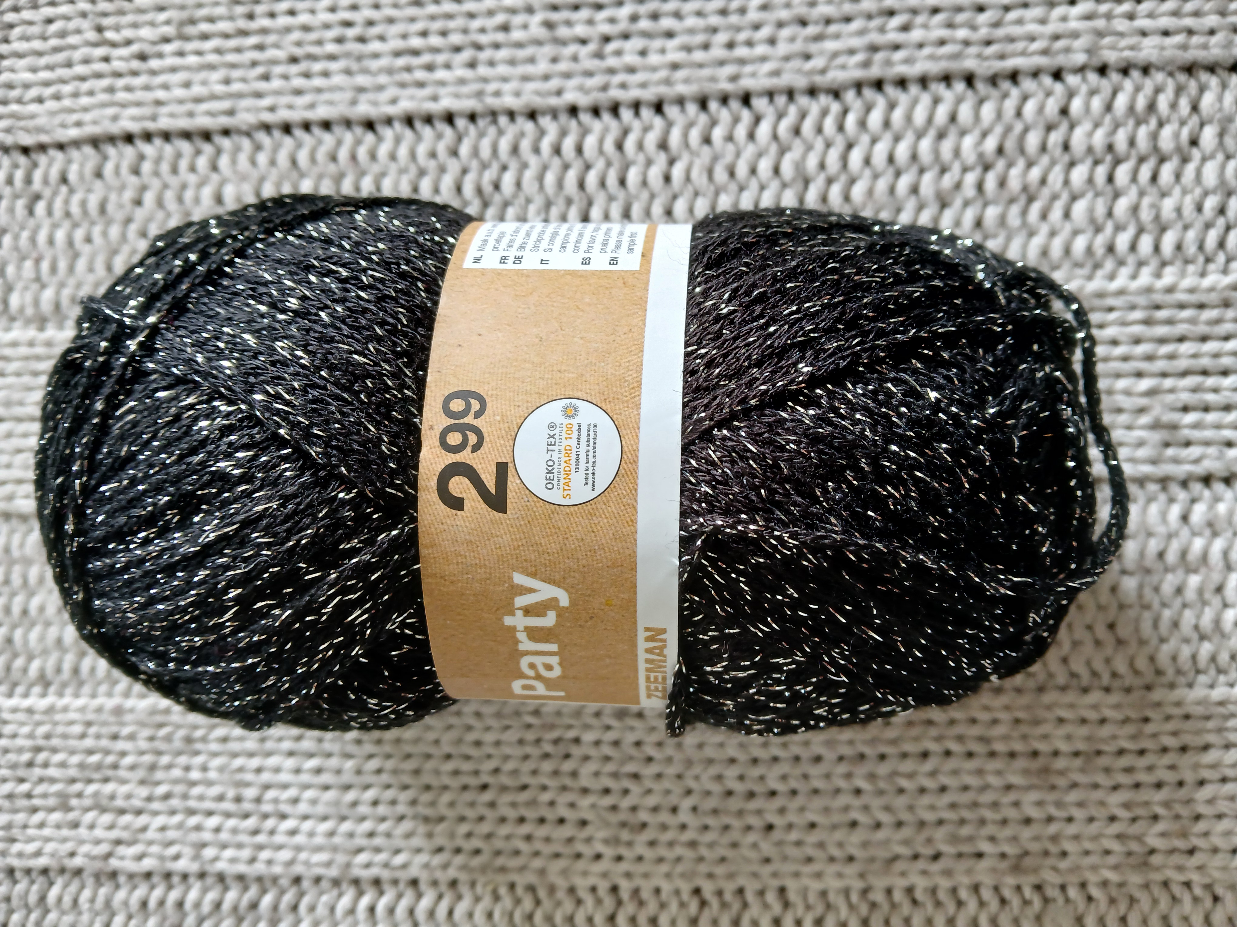 1 bol zeeman party zwart