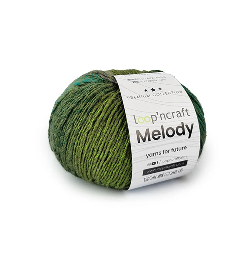 Loopncraft Melody Groen Tint 09