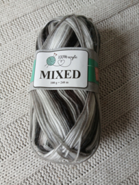 Action Mixed Zwart/Grijs/Wit