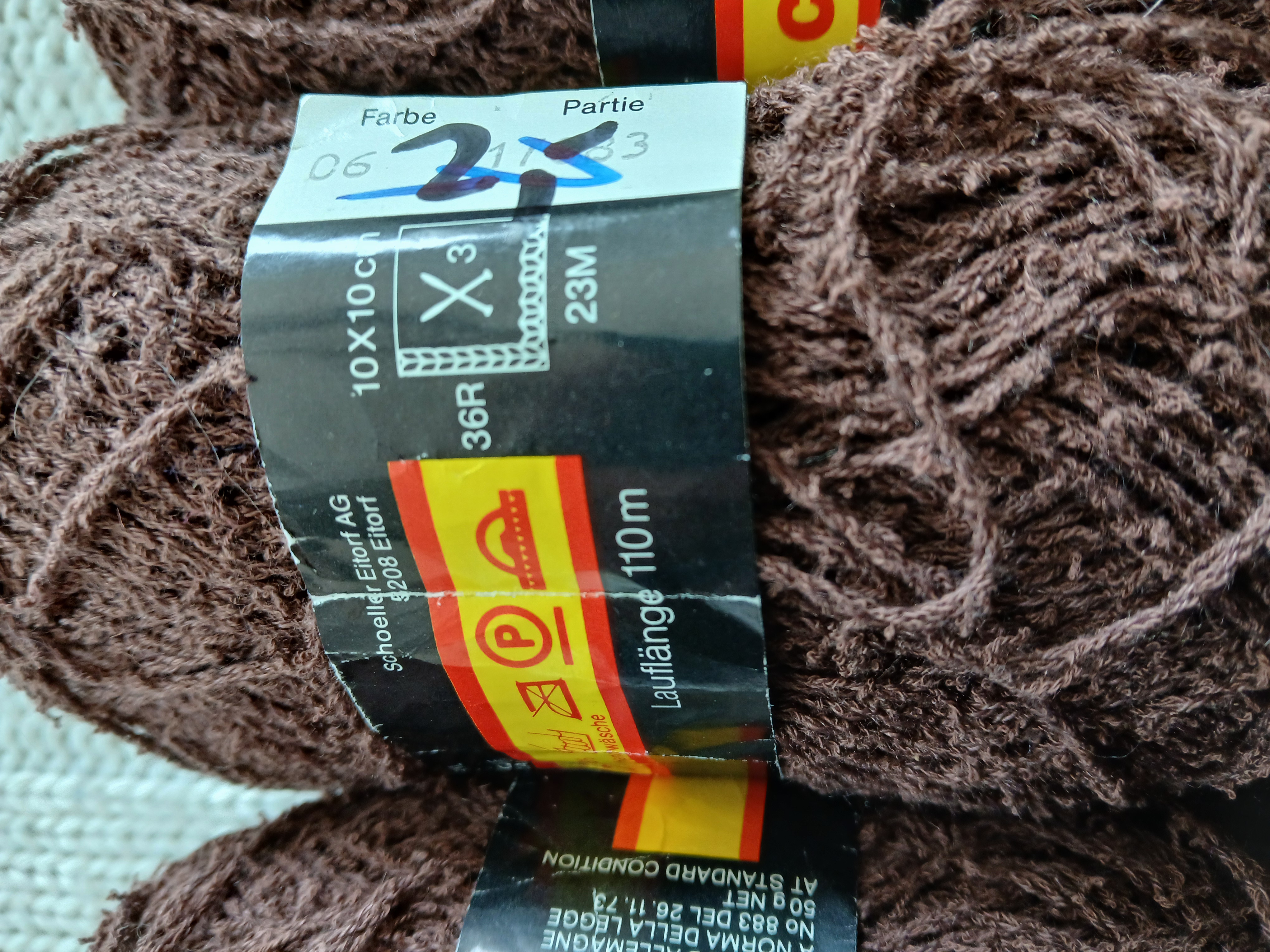 9 bollen Esslinger wolle carina bruin