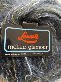 1 Bol Lanarte Mohair Glamour Groen/Blauw