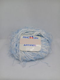 Pingouin Artifice Wit/IJsblauw