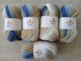 Pakket 5 bollen DMC Brio kleur 401