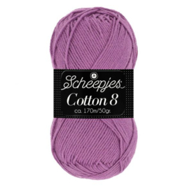 Scheepjes Cotton 8 Paars 726