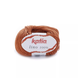 Katia Lino 100% Roestbruin 28
