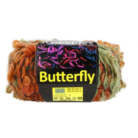 Scheepjes Butterfly Groen/Oranje 004