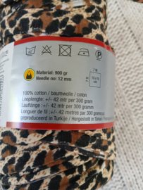 1 bol Wibra Marja Leopard t-shirt garen