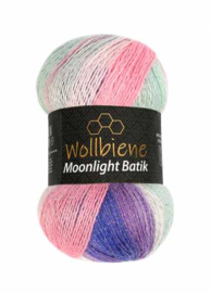 Moonlight Glitter Batik Paars/Groen/Roze