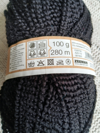 1 Bol Zeeman Sparkle Zwart