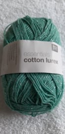 Rico Design Essentials Cotton Lurex Groen/Glitter