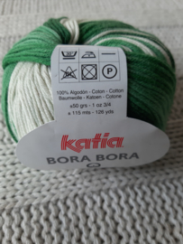 Katia Bora Bora Verloop Groen Egyption Cotton