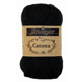 Scheepjes Catona  Jet Black