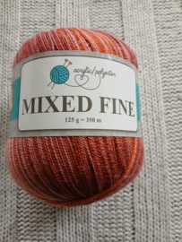 Action Mixed Fine Oranje/Roze/Rood
