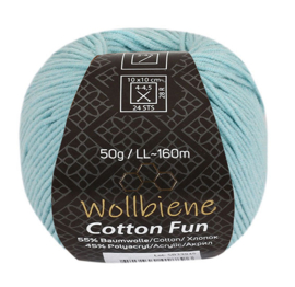 Wollbiene Cotton Fun Aqua 18