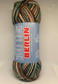 Berlin Sokkenwol Groen/Bruin 92