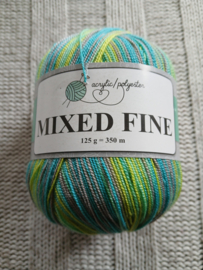 Action Mixed Fine Blauw/Groen/Grijs