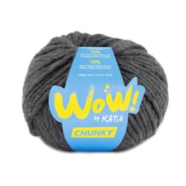 Katia WOW Chuncky Donker Grijs 52