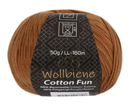Wollbiene Cotton Fun Bruin 09