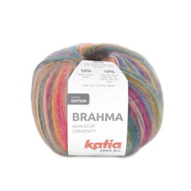 Katia Brahma Oranje-Fuchsia-Blauw 301